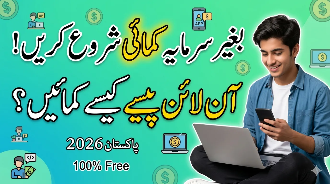 Earn Money Online Without Investment in Pakistan